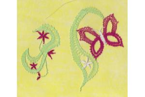 Applikationen Frhling - Klppelbrief 19